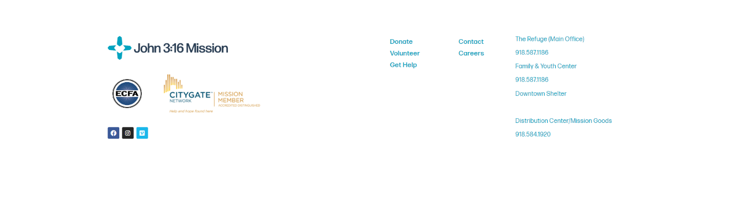 non profit website design