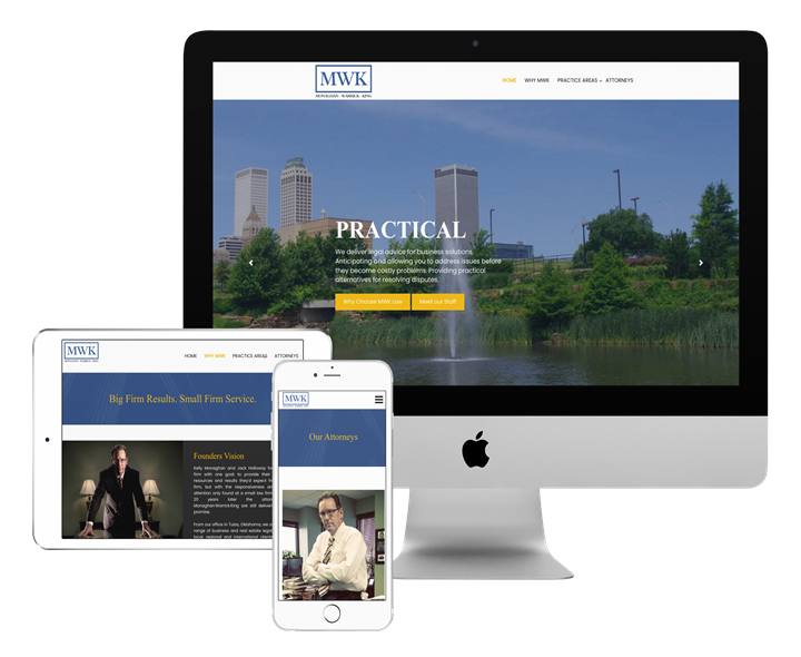 attorney web design tulsa