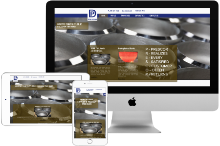 Manufacturing Web Design