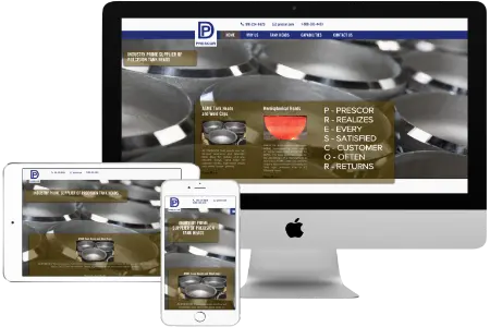 Manufacturing Web Design
